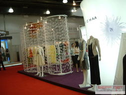 2006韓國時裝紡織品博覽會 陳列精品、零售貼圖區與攝影器材